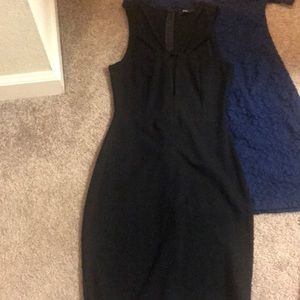 Black cocktail dress